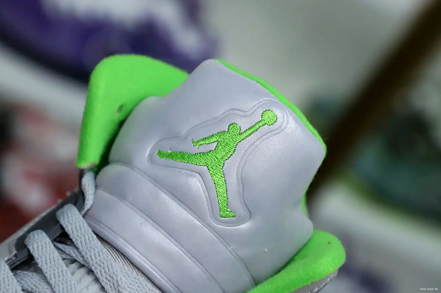BEAN' 2022 JORDAN RETRO AIR 5 'GREEN Kimikick 0508
